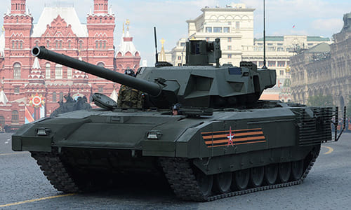 Xe tăng chủ lực T-14 Armata. Ảnh: Sputnik.